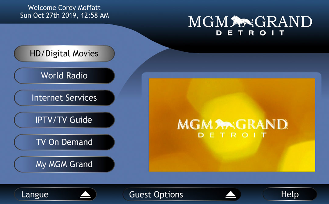 NXTV App - MGM Grand