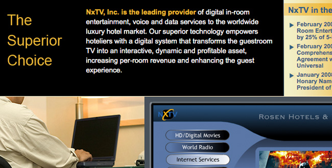 NXTV Homepage HTML